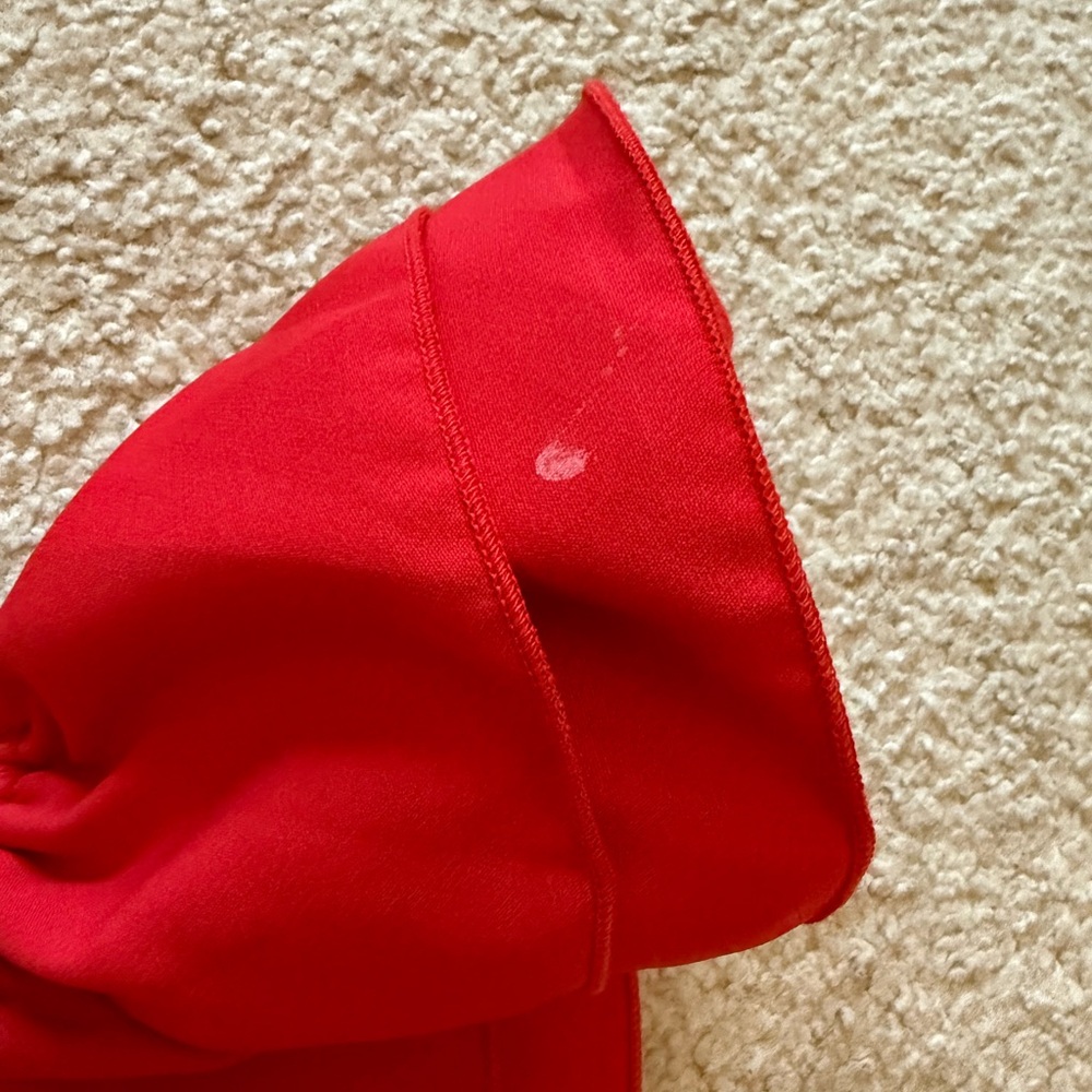 PrettyLittleThing Red Off-Shoulder Mini Dress - Picture 5 of 6